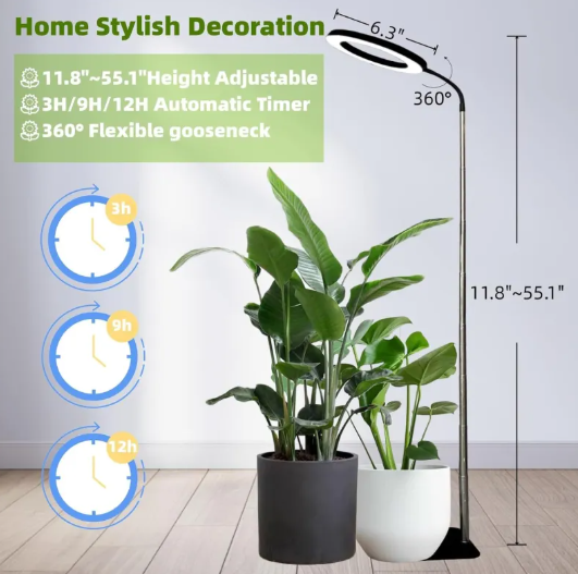 Full Spectrum Indoor Plant Grow Lamp